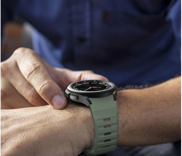 TECH-PROTECT Silicone Line do Galaxy Watch 4 / 5 / 5 Pro / 6 / 7 / FE Oli 5906302313617 - 1290110 - zdjęcie 4